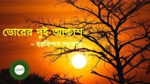Srijanee.com ভোরের দুই আকাশ